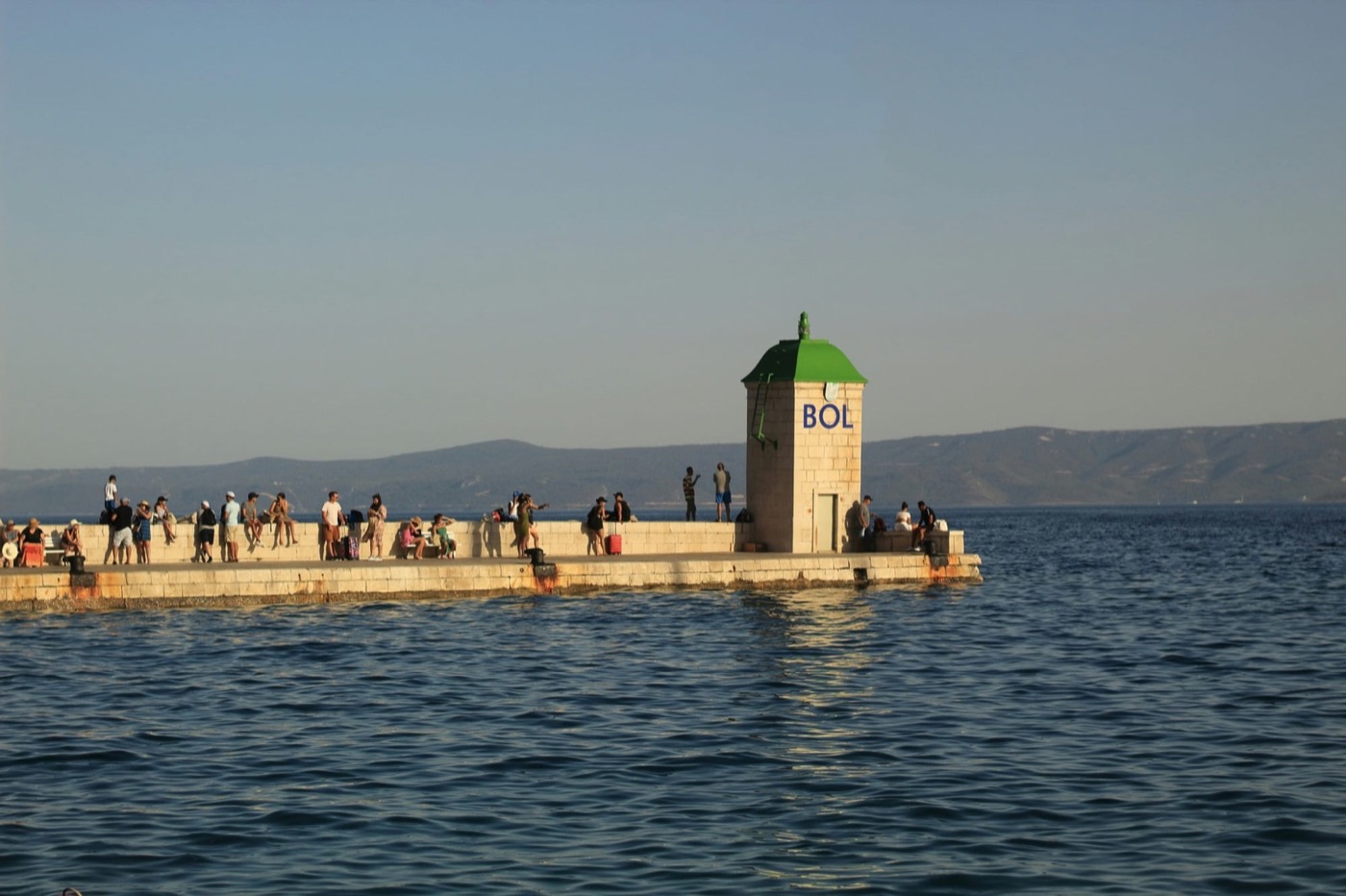 Brač island coastline on a private land tour, Croatia