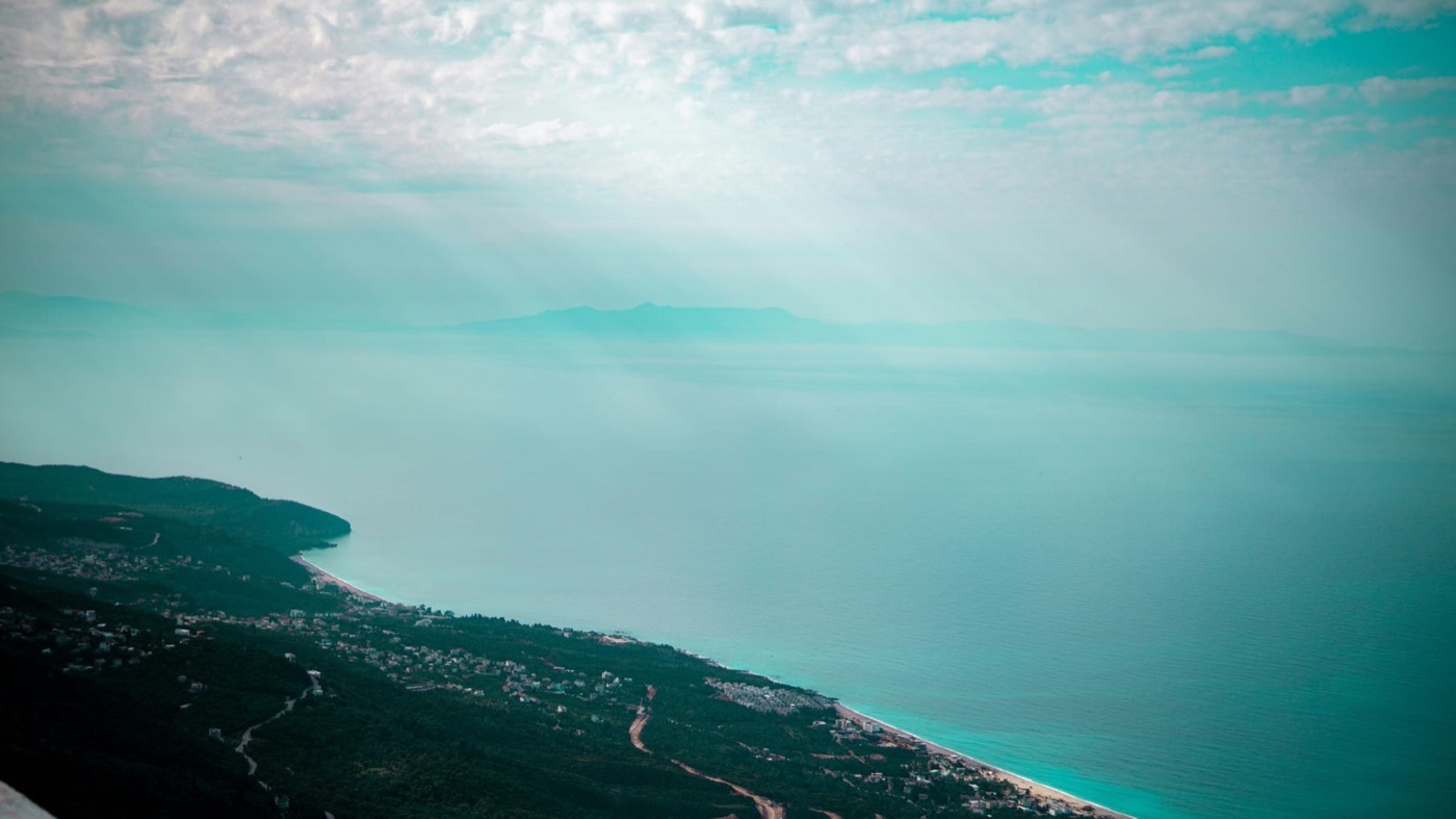 Milna Bay on Brač island, Croatia